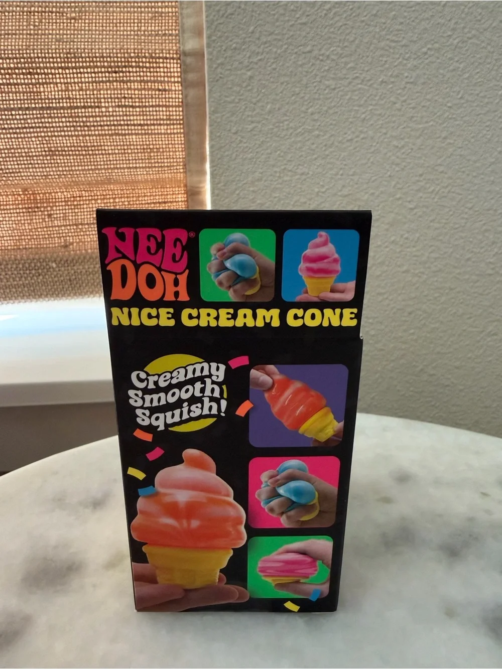 NeeDoh Nice Cream Cone Orange